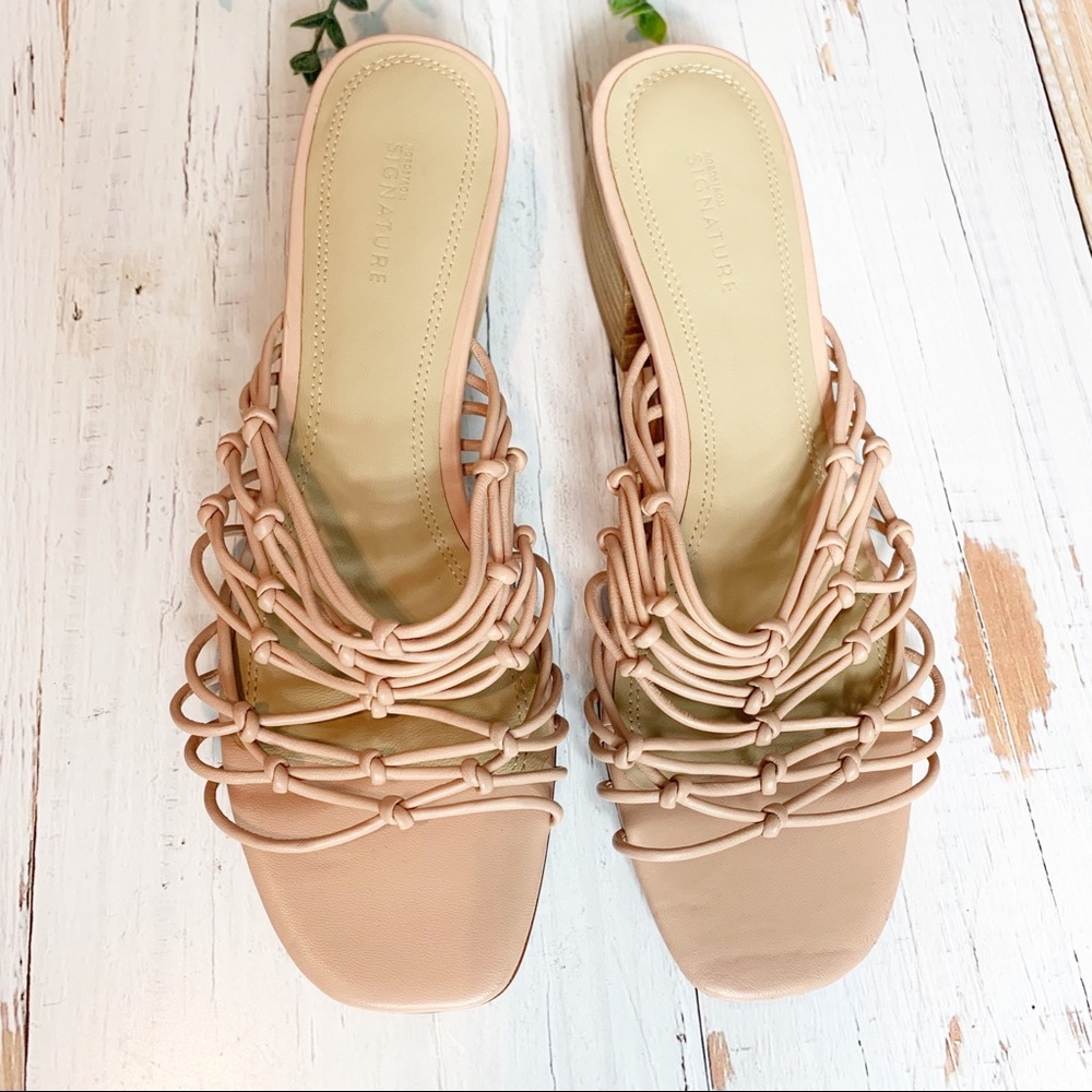 Nordstrom Signature Leandra knotted slide sandal